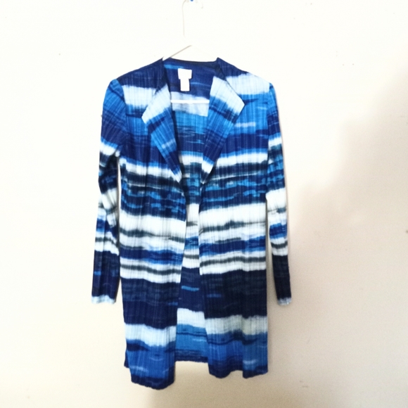 Chicos collection open front  cardigan size 0 - Picture 6 of 9